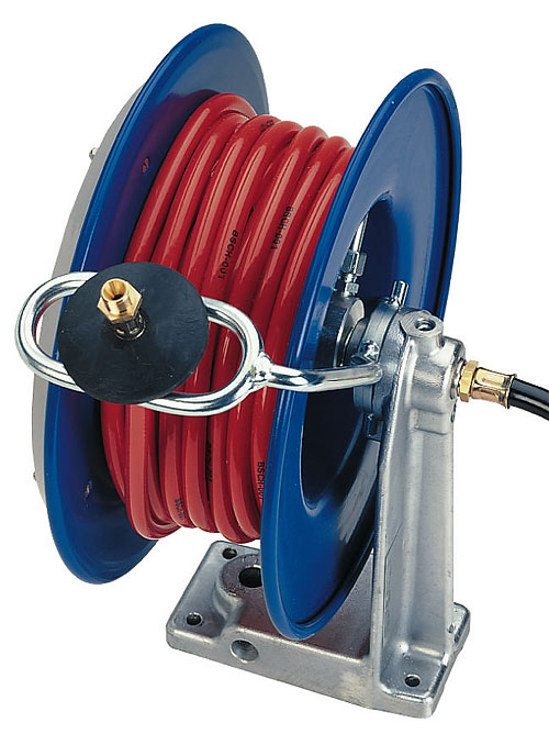 Hose reeler BT 3089 incl. 8 m air pressure hose NW9 - Braunwarth  Aufrollsysteme GmbH